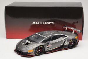 Lamborghini Huracan LP620-2 Super Trofeo #63 Gris Oscuro 2016 AUTOart 1:18 81559 Compuesto - imagen 8 de 8