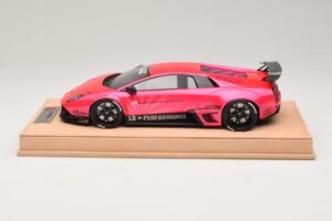 Lamborghini Murcielago Liberty Walk Rosa Brillante AB Models 1:18 REMC044 Resina - imagen 3 de 7