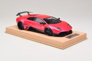 Lamborghini Murcielago Liberty Walk Rosa Brillante AB Models 1:18 REMC044 Resina - imagen 4 de 7