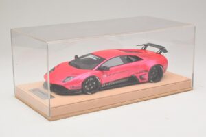 Lamborghini Murcielago Liberty Walk Rosa Brillante AB Models 1:18 REMC044 Resina - imagen 6 de 7