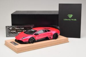 Lamborghini Murcielago Liberty Walk Rosa Brillante AB Models 1:18 REMC044 Resina - imagen 7 de 7