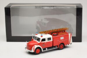 Magirus-Deutz Merkur TLF 16 Bomberos Dortmund Minichamps 1:43 439141972 Metal - imagen 6 de 6