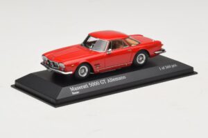 Maserati 5000 GT Allemano Rojo Minichamps 1:43 437123321 Metal - imagen 2 de 4