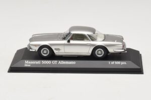 Maserati 5000 GT Allemano Plata Minichamps 1:43 437123324 Metal