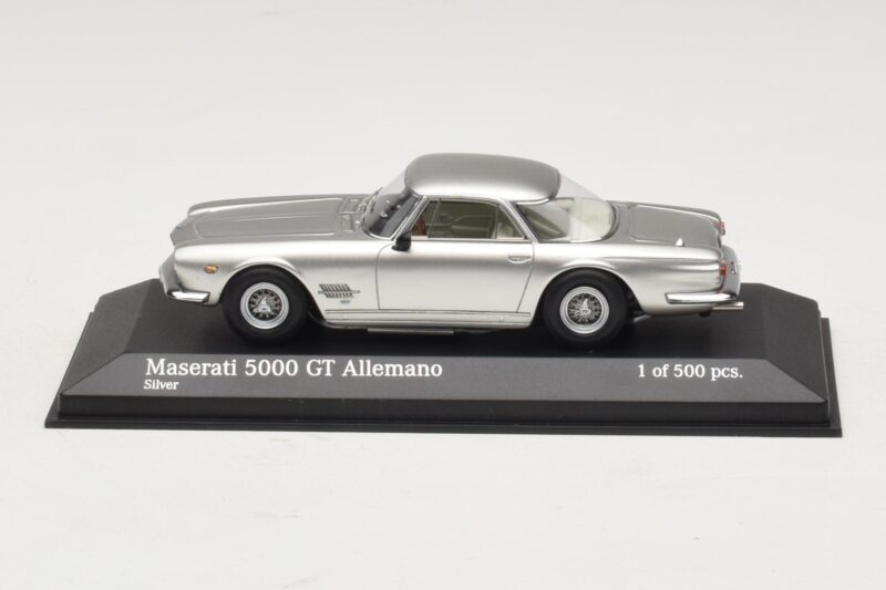 Maserati 5000 GT Allemano Plata Minichamps 1:43 437123324 Metal