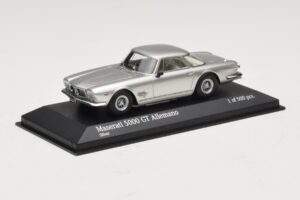 Maserati 5000 GT Allemano Plata Minichamps 1:43 437123324 Metal - imagen 2 de 4