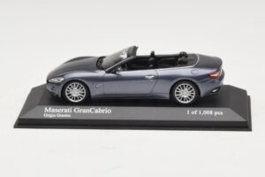 Maserati GranCabrio Gris Metalizado Minichamps 1:43 400123931 Metal
