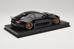 Maserati GranTurismo Liberty Walk Negro con Llantas Doradas AB Models 1:18 MAS-LB08-C Resina - imagen 2 de 7
