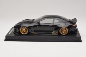 Maserati GranTurismo Liberty Walk Negro con Llantas Doradas AB Models 1:18 MAS-LB08-C Resina - imagen 3 de 7