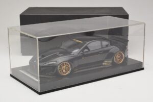 Maserati GranTurismo Liberty Walk Negro con Llantas Doradas AB Models 1:18 MAS-LB08-C Resina - imagen 7 de 7