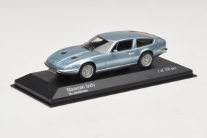 Maserati Indy Blue Metallic Minichamps 1:43 437123122 Metal - imagen 2 de 4