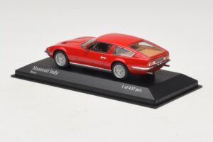 Maserati Indy Rojo Minichamps 1:43 437123120 Metal - imagen 3 de 4