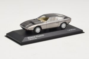 Maserati Khamsin Grey Metallic Minichamps 1:43 437123220 Metal - imagen 2 de 4