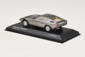Maserati Khamsin Grey Metallic Minichamps 1:43 437123220 Metal - imagen 3 de 4