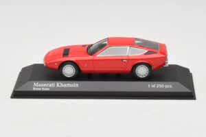 Maserati Khamsin Rojo Minichamps 1:43 437123224 Metal