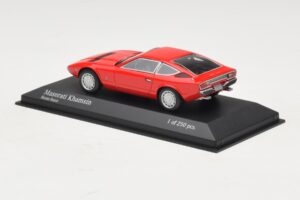 Maserati Khamsin Rojo Minichamps 1:43 437123224 Metal - imagen 3 de 4