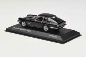 Maserati Mistral Negro Minichamps 1:43 437123421 Metal - imagen 3 de 4