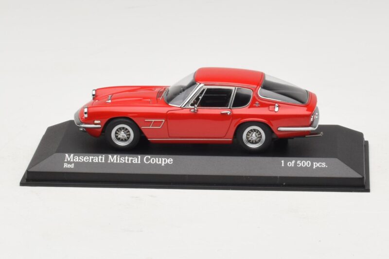 Maserati Mistral Rojo Minichamps 1:43 437123424 Metal