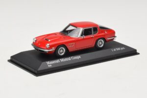 Maserati Mistral Rojo Minichamps 1:43 437123424 Metal - imagen 2 de 4