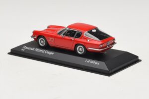 Maserati Mistral Rojo Minichamps 1:43 437123424 Metal - imagen 3 de 4