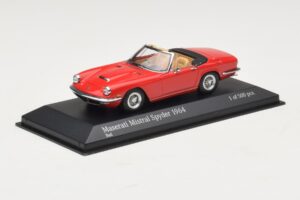 Maserati Mistral Spyder Rojo Minichamps 1:43 437123430 Metal - imagen 2 de 4