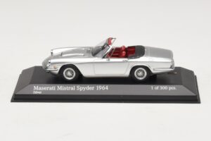 Maserati Mistral Spyder Plata Minichamps 1:43 437123431 Metal