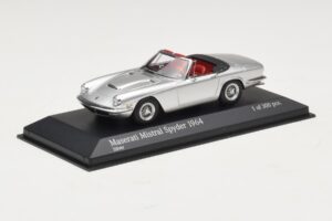 Maserati Mistral Spyder Plata Minichamps 1:43 437123431 Metal - imagen 2 de 4
