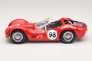 Maserati Tipo 61 #98 C. Shelby Times Mirror Grand Prix for Sportscars 1960 Minichamps 1:18 100601298 Metal - imagen 4 de 8