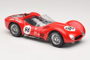 Maserati Tipo 61 #98 C. Shelby Times Mirror Grand Prix for Sportscars 1960 Minichamps 1:18 100601298 Metal - imagen 6 de 8