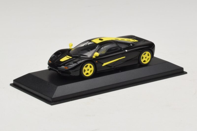McLaren F1 Negro Con Rayas Amarillas Minichamps 1:43 McLaren F1 Negro Con Rayas Amarillas Minichamps 1:43 MCLAREN004 Metal