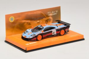 McLaren F1 GTR Gulf Team Davidoff #41 P-H. Raphanel / J-M. Gounon FIA GT Championship 1997 Minichamps 1:43 533174341 Metal - imagen 2 de 4