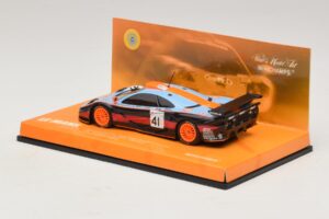 McLaren F1 GTR Gulf Team Davidoff #41 P-H. Raphanel / J-M. Gounon FIA GT Championship 1997 Minichamps 1:43 533174341 Metal - imagen 3 de 4