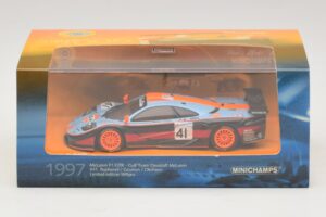 McLaren F1 GTR Gulf Team Davidoff #41 P-H. Raphanel / J-M. Gounon FIA GT Championship 1997 Minichamps 1:43 533174341 Metal - imagen 4 de 4