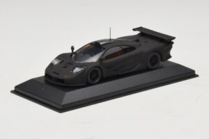 McLaren F1 GTR Longtail Negro Mate 1997 Minichamps 1:43 MCLAREN010 Metal
