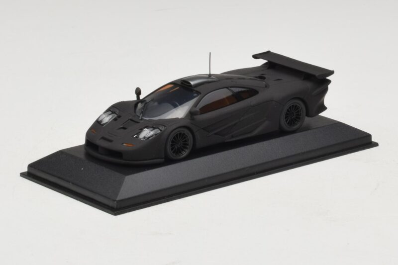 McLaren F1 GTR Longtail Negro Mate 1997 Minichamps 1:43 MCLAREN010 Metal
