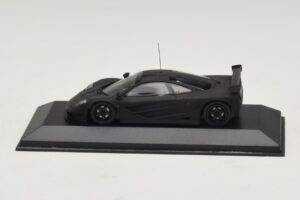 McLaren F1 GTR Prototype Negro Mate Con Llantas Negras Minichamps 1:43 MCLAREN009 Metal - imagen 4 de 4