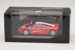 McLaren F1 Rojo Con Rayas Blancas Minichamps 1:43 MCLAREN005 Metal - imagen 4 de 4
