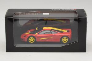 McLaren F1 Rojo Con Rayas Amarillas Minichamps 1:43 MCLAREN006 Metal - imagen 4 de 4