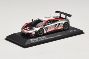 McLaren MP4-12C GT3 #107 Hexis Racing Cazenave / O. Panis 24 Hours of Spa 2013 Minichamps 1:43 437131397 Metal - imagen 2 de 4