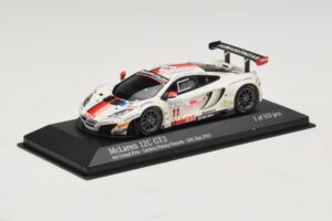 McLaren MP4-12C GT3 #11 Art Grand Prix Leclerc / Parisy 24 Hours of Spa 2013 Minichamps 1:43 437131311 Metal - imagen 2 de 4