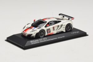 McLaren MP4-12C GT3 #12 Art Grand Prix Demoustier / Amado 24 Hours of Spa 2012 Minichamps 1:43 437121312 Metal - imagen 2 de 4