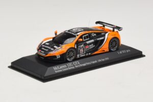 McLaren MP4-12C GT3 #15 Boutsen Racing Bovy / Broggi 24 Hours of Spa 2012 Minichamps 1:43 437121315 Metal - imagen 2 de 4