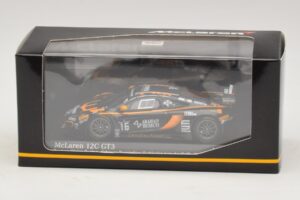 McLaren MP4-12C GT3 #16 Boutsen Racing Schmetz / Demirdjian 24 Hours of Spa 2014 Minichamps 1:43 437141316 Metal - imagen 4 de 4