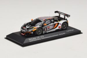 McLaren MP4-12C GT3 #5 Boutsen Racing Guilvert / Dermont 24 Hours of Spa 2013 Minichamps 1:43 437131305 Metal - imagen 2 de 4