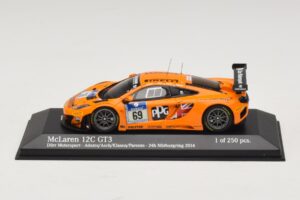 McLaren MP4-12C GT3 #69 Dorr Motorsport Adams / S. Asch 24 Hours of Nurburgring 2014 Minichamps 1:43 437141369 Metal