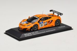 McLaren MP4-12C GT3 #69 Dorr Motorsport Adams / S. Asch 24 Hours of Nurburgring 2014 Minichamps 1:43 437141369 Metal - imagen 2 de 4