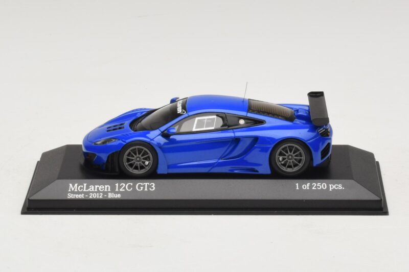 McLaren MP4-12C GT3 Street Azul Minichamps 1:43 437121397 Metal