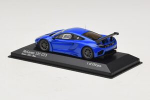 McLaren MP4-12C GT3 Street Azul Minichamps 1:43 437121397 Metal - imagen 3 de 4