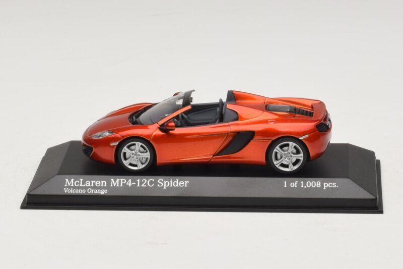 McLaren MP4-12C Spider Naranja Metalizado Minichamps 1:43 McLaren MP4-12C Spider Naranja Metalizado Minichamps 1:43 530133030 Metal