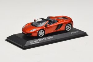 McLaren MP4-12C Spider Naranja Metalizado Minichamps 1:43 530133030 Metal - imagen 2 de 4